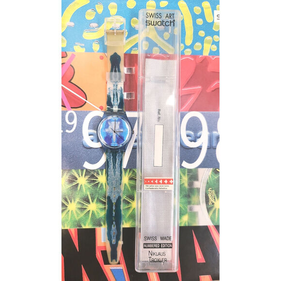Swatch watch TEST GZ118 1991 Specials Designed by Cherif & Silve Defraoui - Picture 2 of 10
